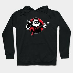 Heavy Metal Santa Claus Hoodie